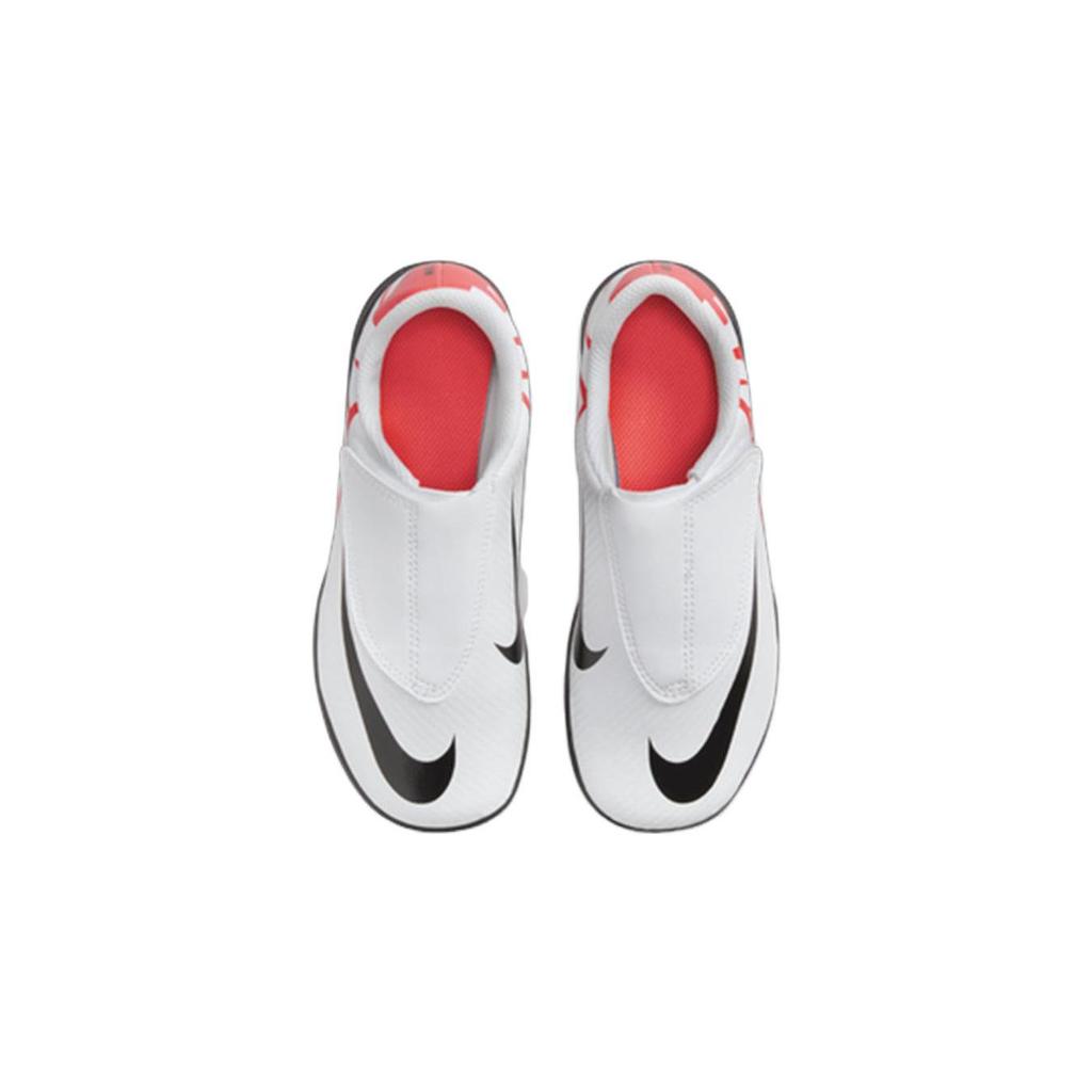 Nike Slip Resistant Abrasion Resistant Low Top Soccer Shoes Bright Red Kids' DJ5966-600