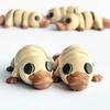 1/3 Piece - 3D Printed Articulated Platypus and Otter Small Figurines, Indoor and Outdoor Table Decorations, Wedding, Birthday, Christmas, New Year Gi