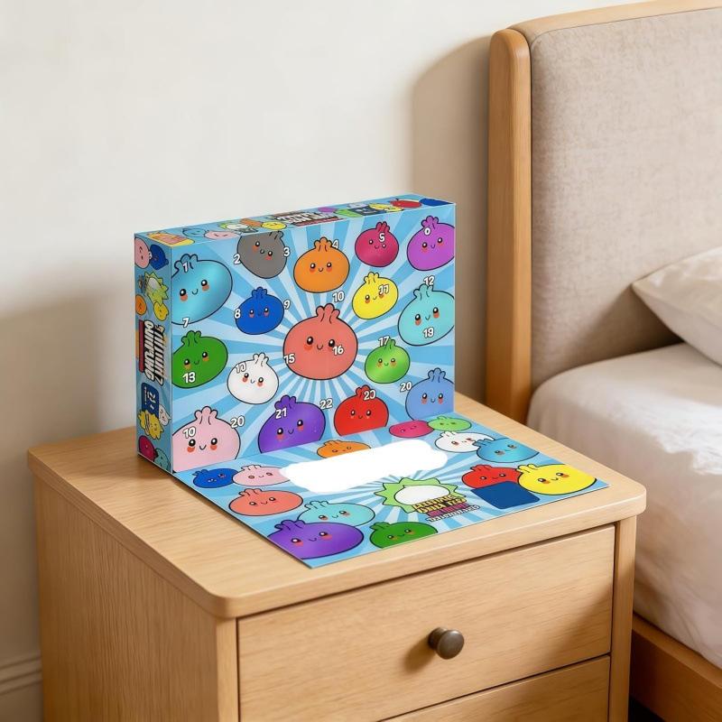 Borsa Misteriosa di Ravioli Giocattolo Fidget per Adulti Sollievo dallo Stress Puzzle Fidget Morbido Gelatina Morbida Calendario Blind Box Regalo Creativo