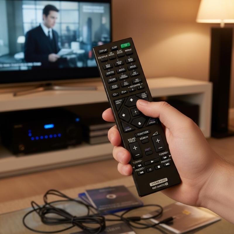 RMT-AM421U Home Theater Remote Control For MHC-V43D MHC-V73D MHS-V72D Home Theater No Programming Required