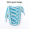 Colorblock Shoelaces for Sneakers Quality 1.5cm Widen Flat Shoelace Brand Cotton Laces for Shoes 100/120/140/160CM Shoestrings