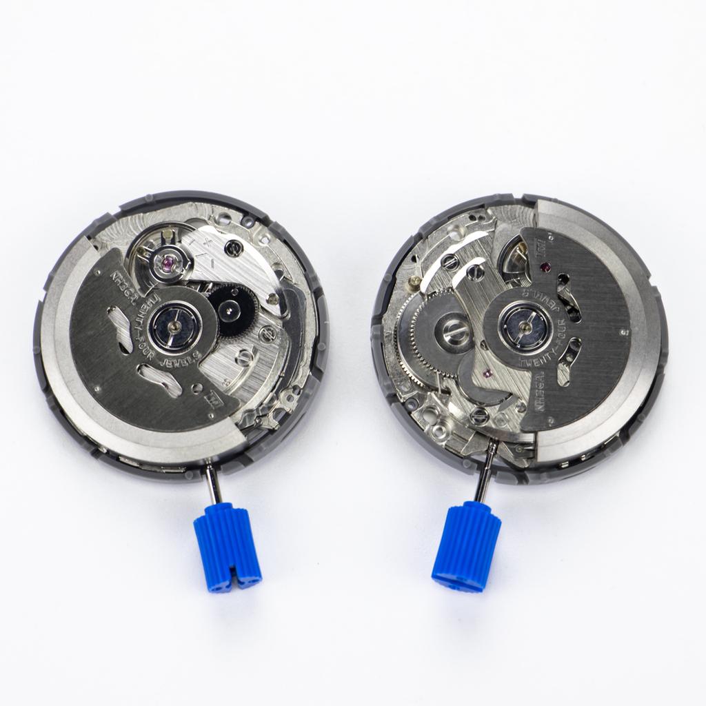 Genuine Japan NH36A 24 Jewels Automatic Movement Date Wheel Crown 3/4.5 O'clock Watch Repair Accessories 7