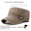 Unisex Fs Label Washed Flat Baseball Caps Spring Autumn Adjustable Casual Baseball Caps Outdoor Sunscreen Hat Sports Cap
