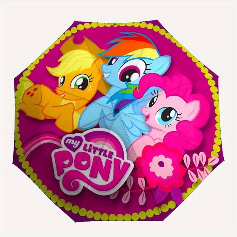 

1pc My Little Pony Automatic Umbrella - 8-Rib Foldable Design, Outdoor Adventures, Durable Canopy Material yy250823137