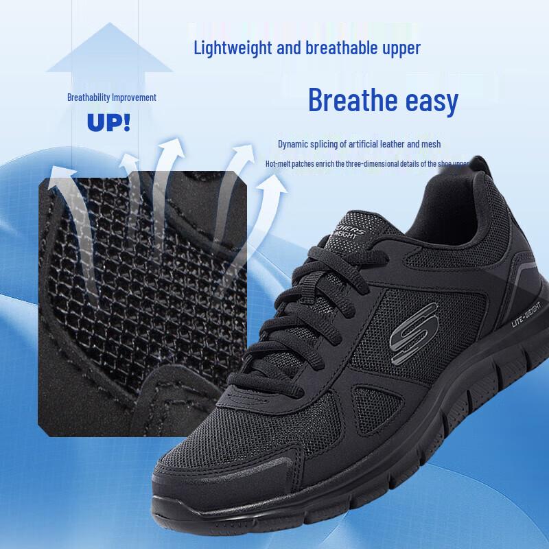 Skechers Men's 52631-BBK Sports Shoes