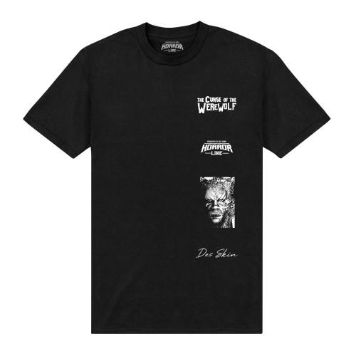 Horror Line Unisex-Erwachsene Curse Of The Werewolf Multi Graphic T-Shirt
