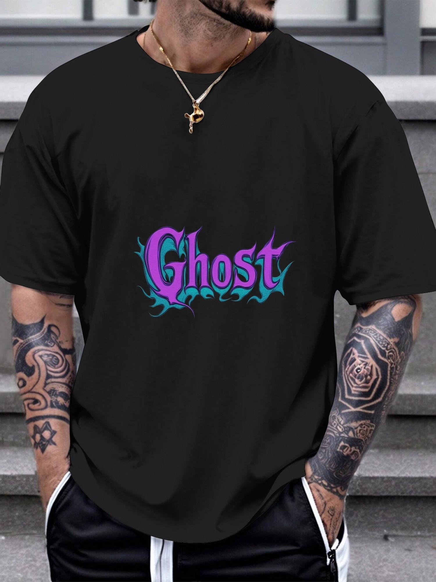 1pc Ghostly Retro Horror T-shirt M
