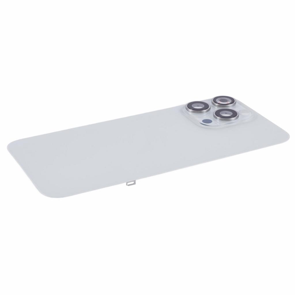 For iPhone 15 Pro Max Battery Housing with Bracket+Camera Lens Cover (Without Logo)