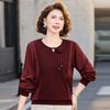 Women's Elegant Loose Fit Long Sleeve Shirt