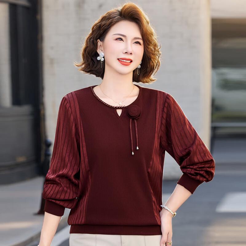 Women's Elegant Loose Fit Long Sleeve Shirt