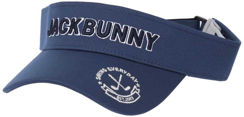 Jack Bunny Unisex 58cm Size FR M-Shaped Visor, (262-3287911), Navy, 120,