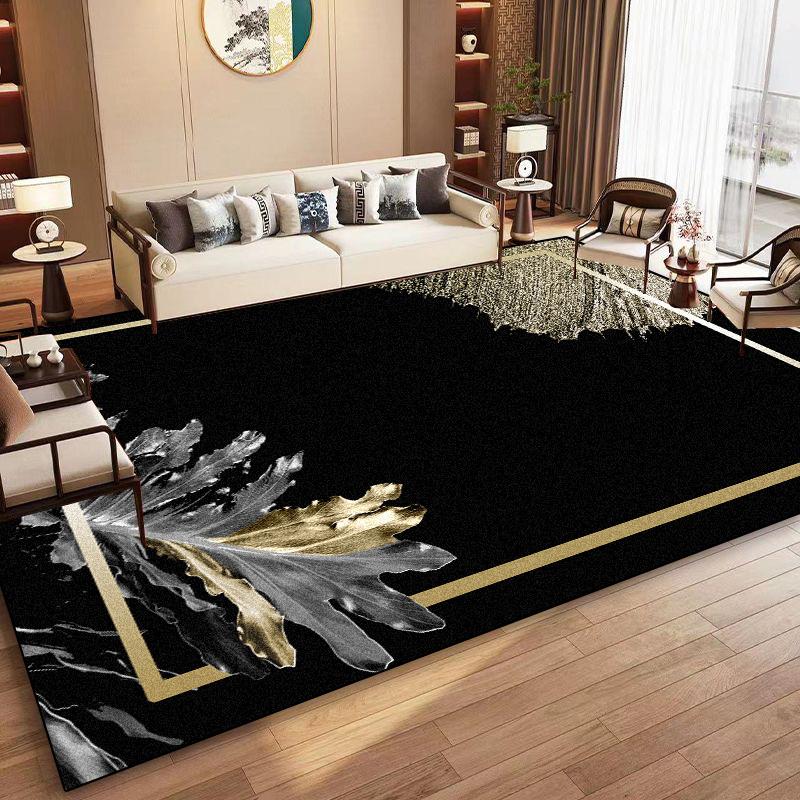 New Chinese Style Luxury Carpet Living Room Large Area Coffee Tables Non-slip Rugs Art Decoration Bedroom Washable Floor Mats