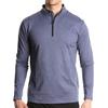 Suéter Esportivo Térmico de Primavera Outono Masculino Tops com Zíper Respirável Academia Corrida Camiseta Pulôver Roupa Ativa Masculina