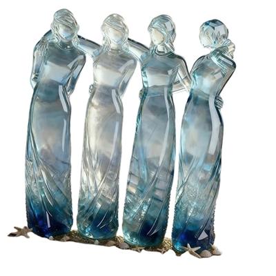 Upgrades Friend Birthday Gift for Women Unique Sister Friendship Resin Figurines Statue Sister Gift from Sister