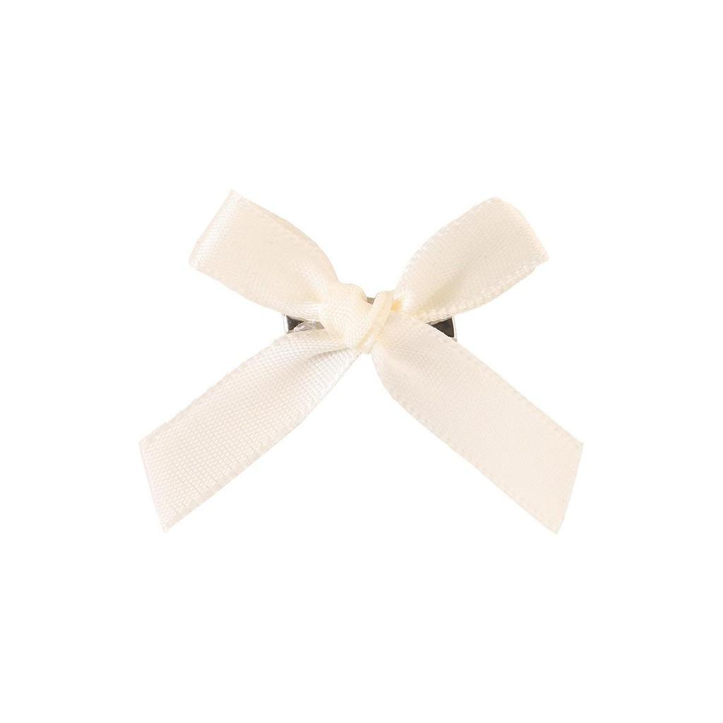 Ballet Style Ribbon Bow Duckbill Clip - Sweet 4cm Hair Accessories