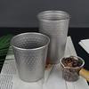 Food Grade Retro Series Imitation Old Single-Layer Cup Water Cup Tea Cup Coffee Cup Diamond Pattern South East Asia Japan And South Korea Best-Selling
