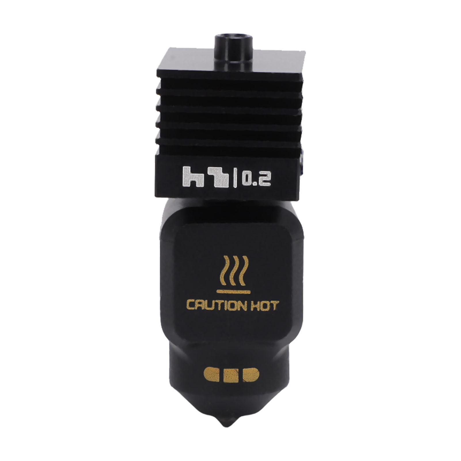 

Hotend Kit Fit for P2S 3D Printer Upgraded Removable Hardened Steel Nozzle 0.2MM Extruder Print Head