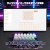 ATTACK SHARK X MAMBASNAKE M36 HE Gaming 8000Hz Magnetic Rapid Moonlight One-Handed Keyboard, Switches, Triggers,