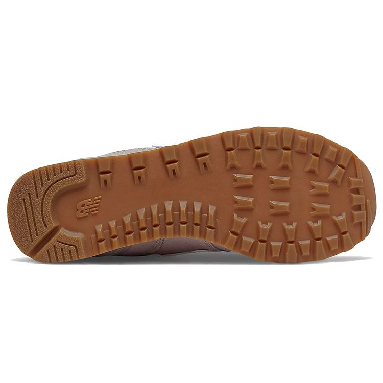 New Balance 574 Zapatillas Deportivas para Mujer Madera de Palo Marrón Blanco WL574PA2