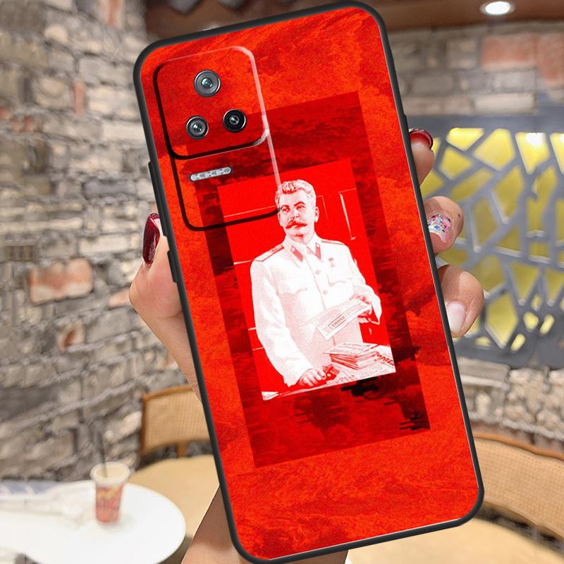 Stalin Soviet Case For Xiaomi 13 14 15 Ultra 11T 12T 13T 14T Pro POCO X7 Pro X3 X5 X6 M6 F5 F6 Pro Cover