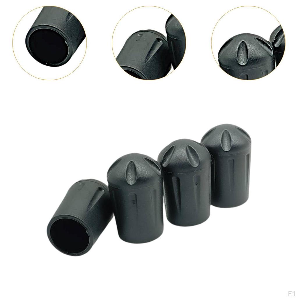 4Pcs Chair Foot Covers Chairs Pads Non Slip Rubber Protector Leg for Office Fishing