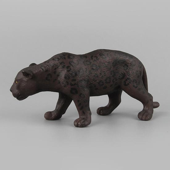 1/5Pcs PVC Leopard Model Realistic Roaring Walking Leopard Figurine Statue Sculpture Desktop