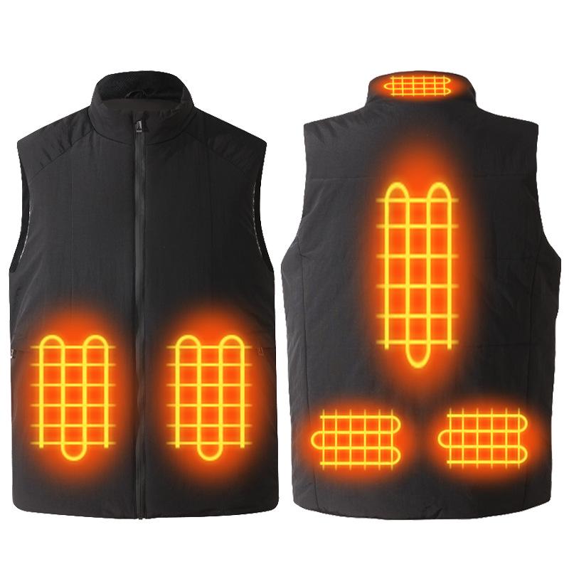 Smart Graphene Heated Vest for Men and Women – Adjustable Temperature, Stay Warm with Electric Heating
