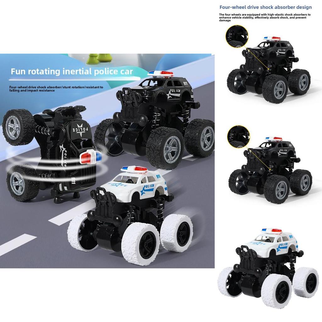 Off Road Police Car Toy With Inertia Drive For Kids Outdoor Play