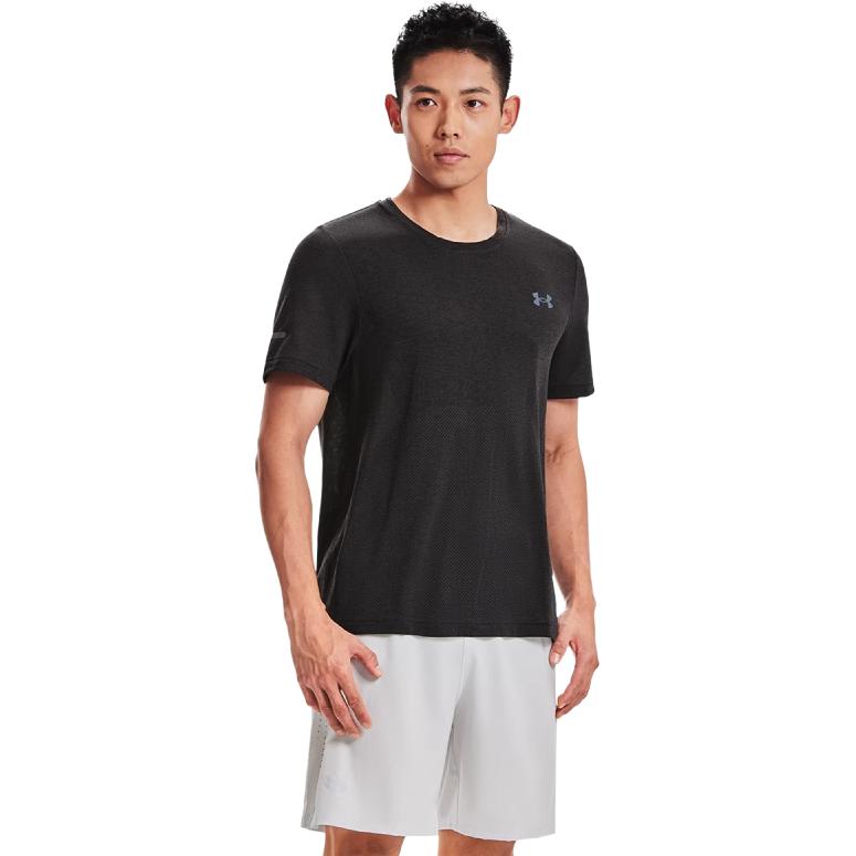 Under Armour T Shirts Men's Crew Neck Moderate Straight Fit 1375692A