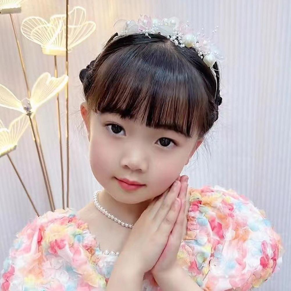 Children's Princess Hairband Supernatural Pearl Hair Accessories Performance Headband Women's Child Hair Ornaments
