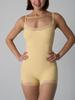 European & American Lace Suspender Bodysuit – Sexy, Breathable, Skin-Friendly Nude Sportswear