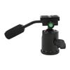 Głowica statywu z metalową rączką obracana o 360 stopni panoramiczna głowica kulowa mocowanie śrubowe 1/4 cala dla