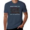 What Part of Complex Code Dont You Understand TShirt Basic Regular Fit Casual TShirt