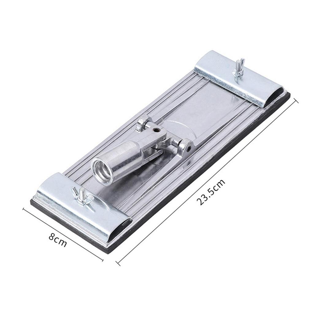 Aluminum Alloy Pole Hand Sander Holder Sandpaper Frame For Drywall Auto Body Sanding Wood Auto Body Detailing