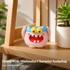 Cartoon Monster Planter Space-Saving Animal Shaped Present-Ready