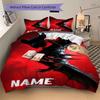 Custom Textile Batman Poster Bedding 3 Piece Set HD Print Duvet Cover Pillowcases for Teens Adult Bedroom Decoration