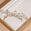 A Super Ethereal and Beautiful Wedding Dress Hair Accessory A Simple Adult Princess Hair Band for Children's Performance
