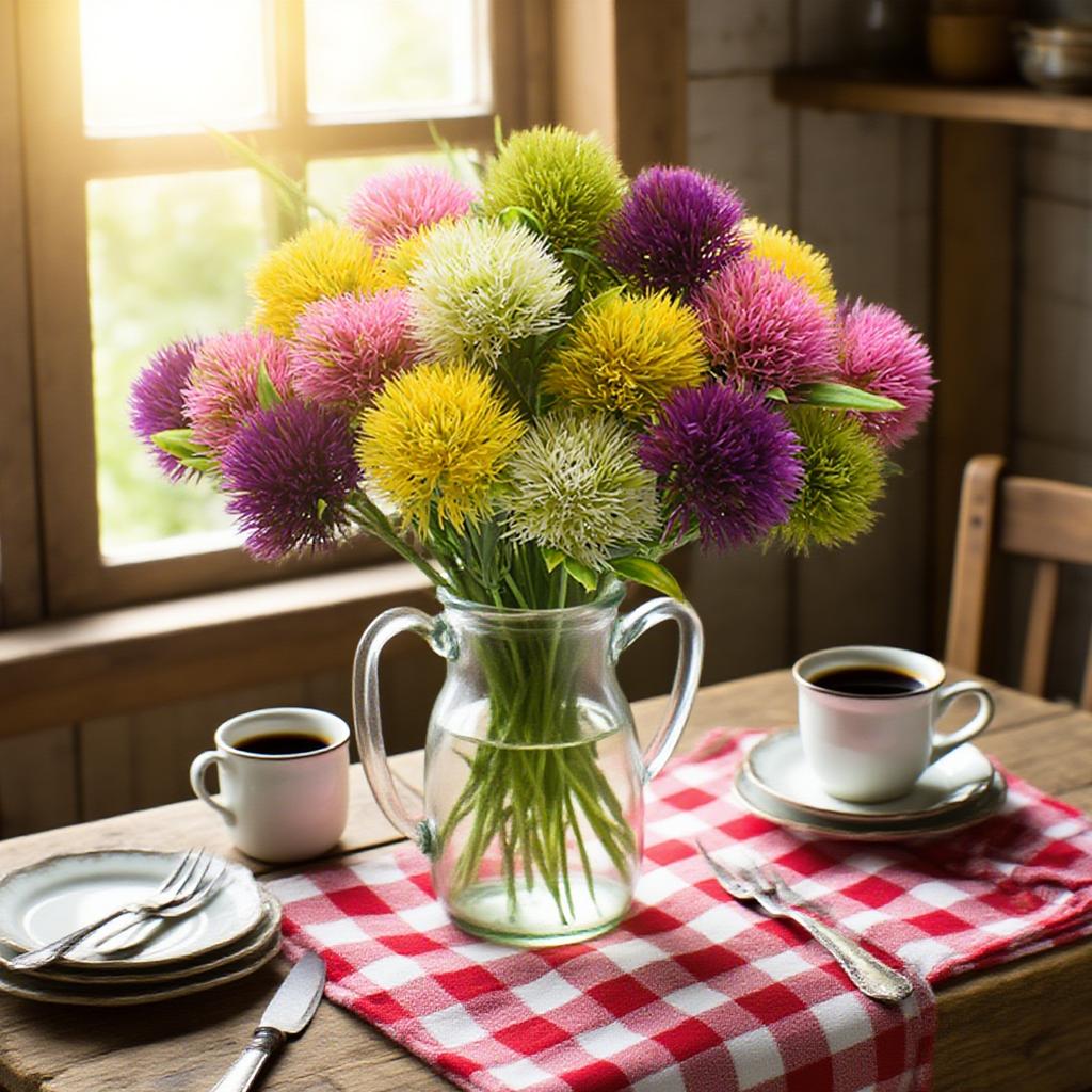 10pcs Artificial Plants Plastic Dandelion Home Room Decora Accessories Valentine's Wedding Wreath brial bouquet Flower Diy GIfts