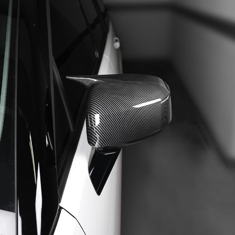 For Hyundai Santa FE MX5 2024-2026 Car Tuning Carbon Fiber Rearview Mirror Decoration Cover Trim Exterior Accessories