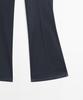 Masimodutti Waxed Flare Fit Pants