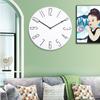8-inch 20cm Clock Wall Hanging for Home Use, Silent, Simple, Luxurious, Creative, Wall Hanging, Living Room, Fashionable Clock