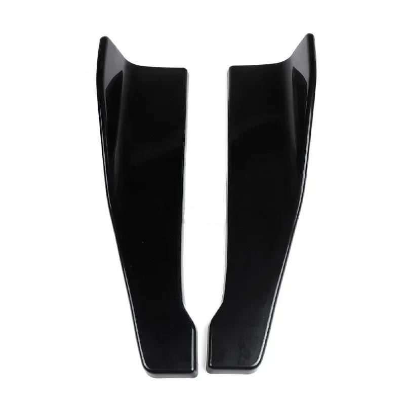 48cm Universal For 2014-2019 BMW F32 F33 F36 4 Series Rear Bumper Splitter Apron Spoiler Side Skirt Extension Car Accessories