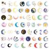 Moon & Stars Graffiti Stickers (55 Sheets) for Kids - Perfect for Notebooks, Scooters, DIY Crafts