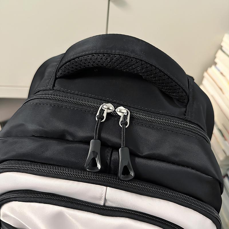 Men's Large Capacity Travel Backpack Junior Senior High School Student Schoolbag