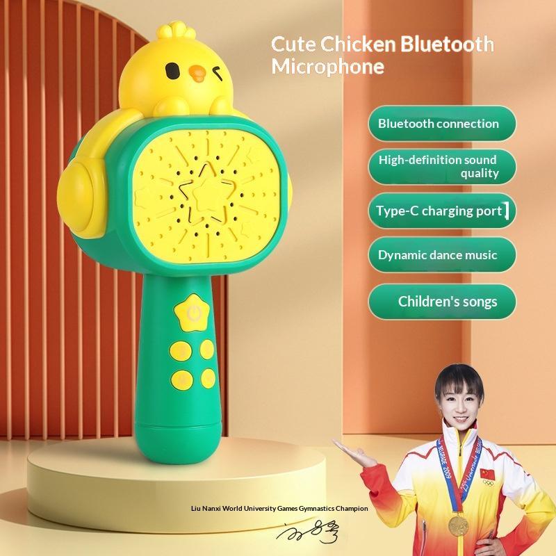 Kinder Mikrofon mit Lautsprecher Karaoke Spielzeug Kinder Singmaschine Kinder Mikrofon mit Bluetooth