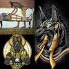 Forntida egyptisk symbol Anubis gud död farao mytologi hänge halsband män kvinnor rostfria stålkedjor smycken gåvor