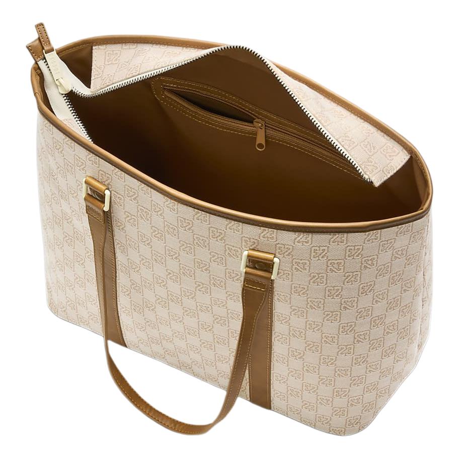 New Jordan Polyester Tote Bag Shopping Bag Handbag Shoulder Bag Unisex Brown JD2413022AD-001