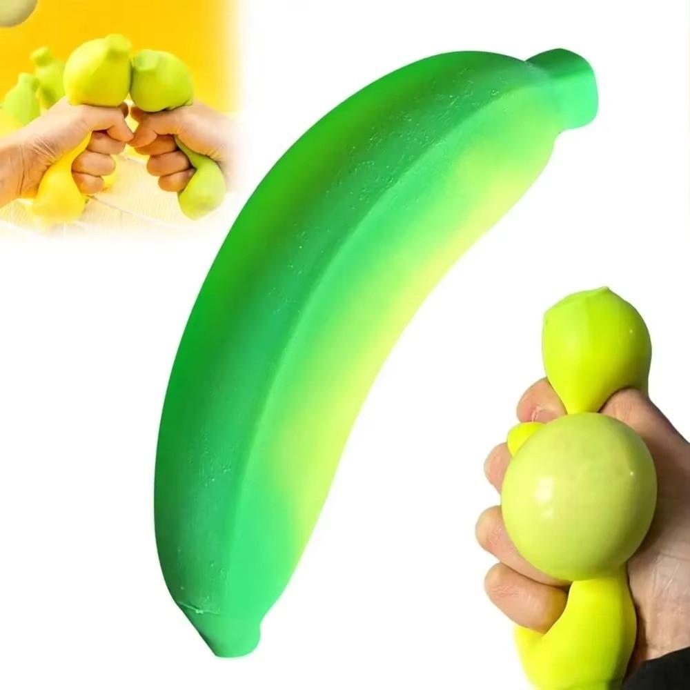 Simulation Banana Squeeze Banana Toys Color Change Fruit Squeeze Toys  for Kids