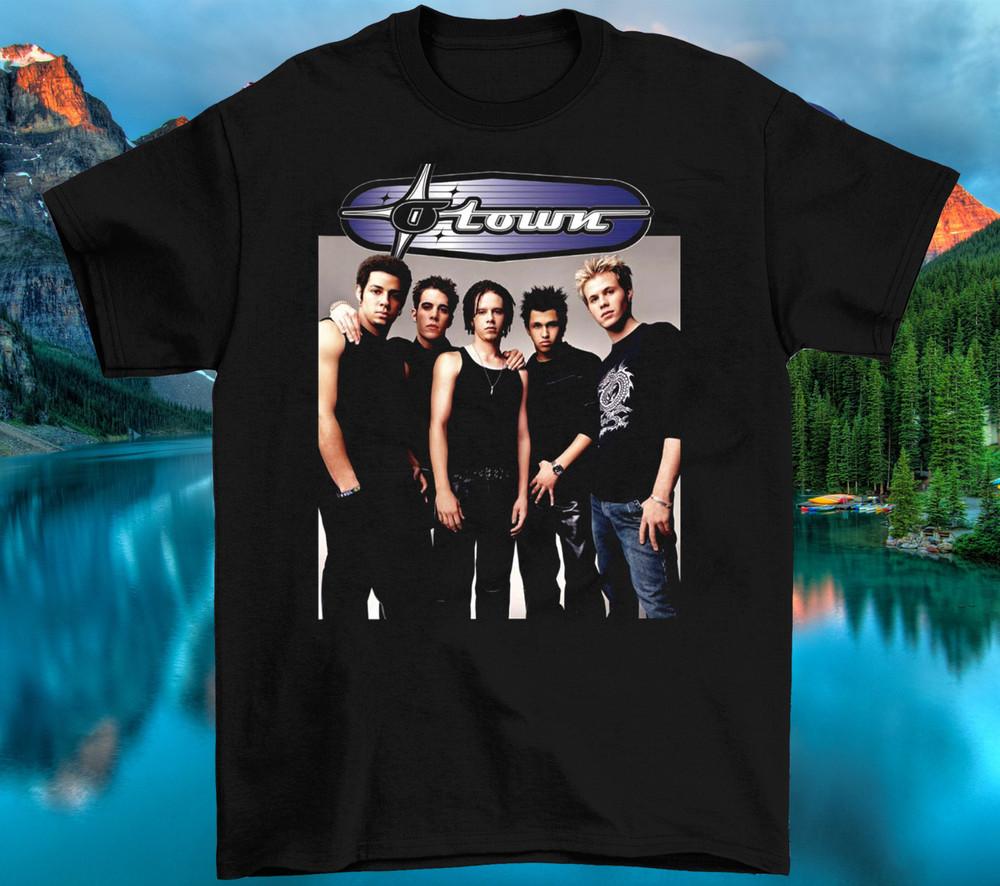 Vtg O Town Band Live In Concert Cotton Black Unisex All Size Shirt EL032 Unisex T-Shirt S