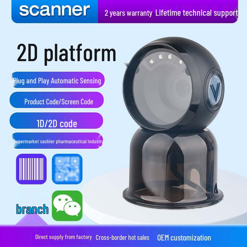 QR Code & Product Barcode Scanning Platform for Supermarkets and Cashier Payments